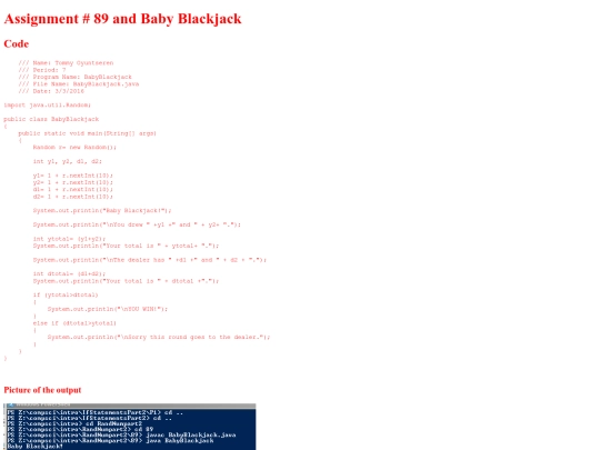 intro/RandNumpart2/89/BabyBlackjack screenshot