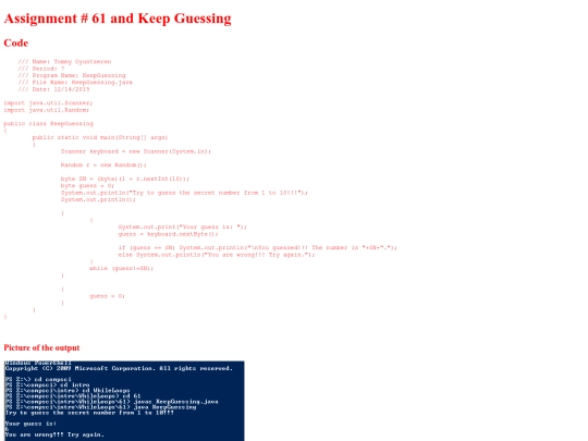 intro/WhileLoops/61/KeepGuessing screenshot
