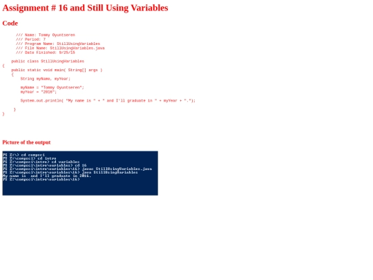 intro/variables/16/StillUsingVariables screenshot