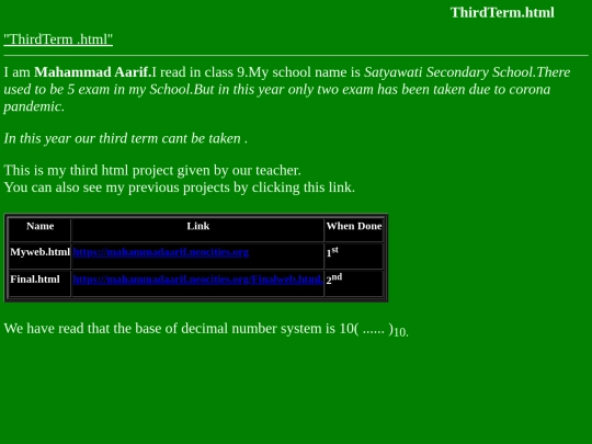 Thirdterm screenshot