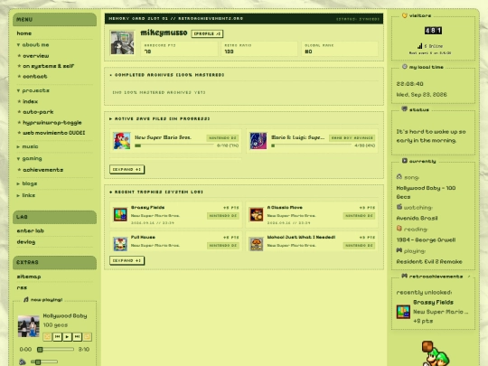 gaming/achievements screenshot