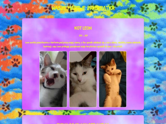 wasze_zwierzatka screenshot