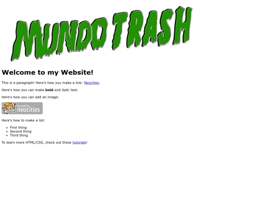 index screenshot