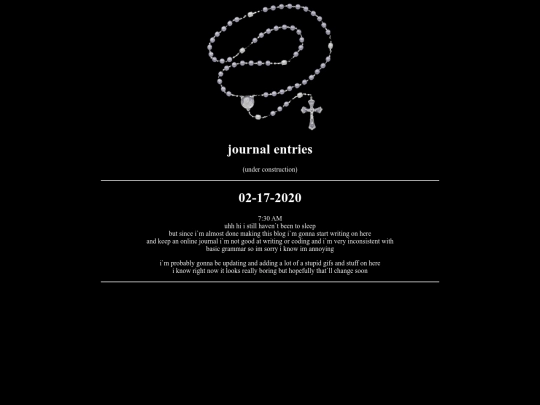 journal screenshot