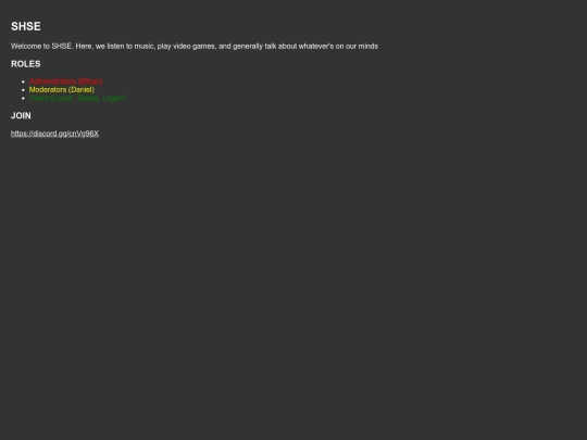 discord/shse screenshot