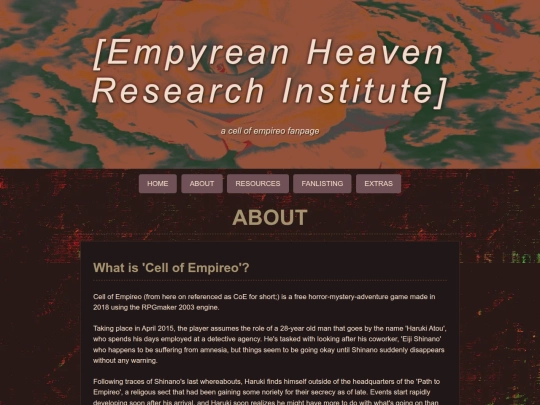 empyreanheaven/about screenshot