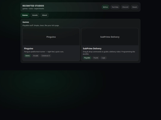test screenshot