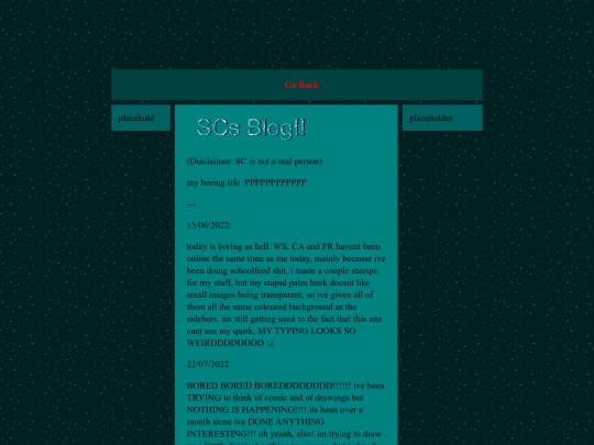 scblog screenshot