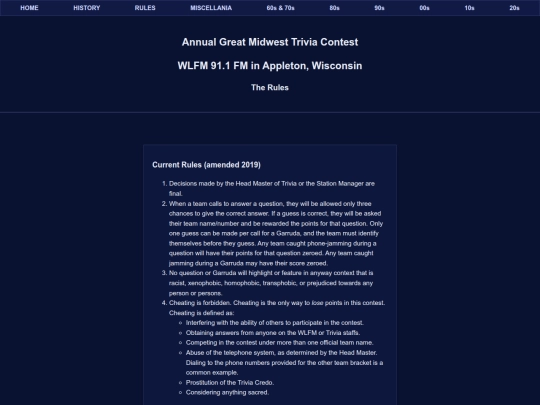 rules screenshot
