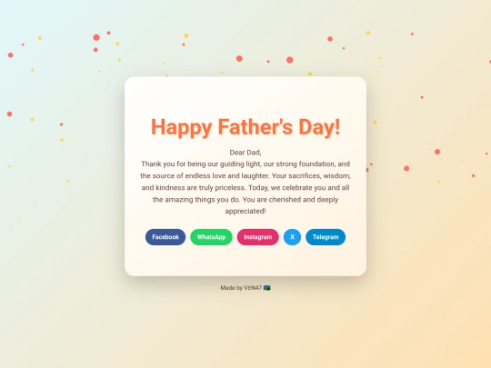 farthers day screenshot