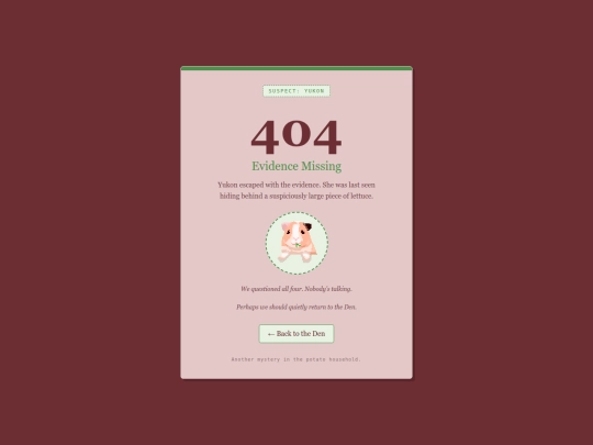 not_found screenshot
