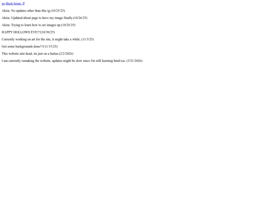 updates screenshot