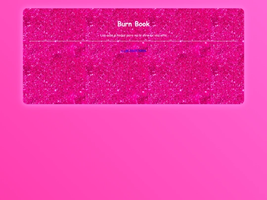 burnbook screenshot