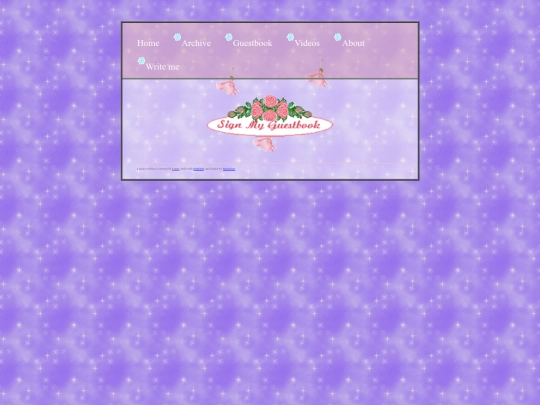 guestbook screenshot