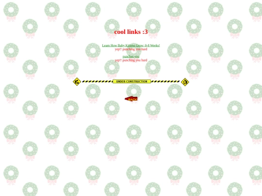 links screenshot