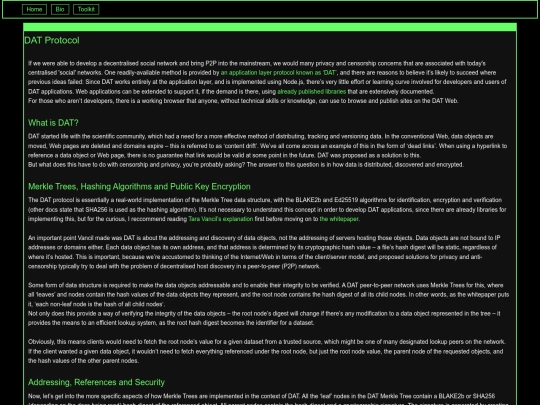 comsec/dat-protocol screenshot