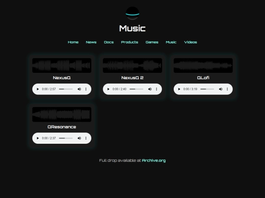 music screenshot