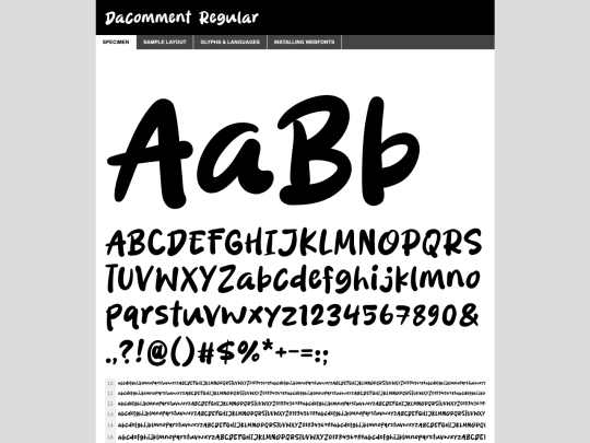 webfontkit-20260617-155416/dacomment-demo screenshot