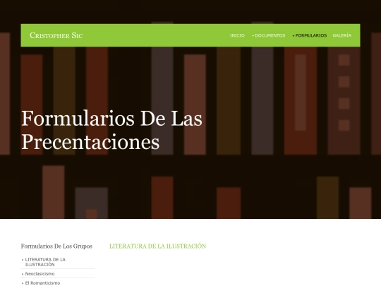 pages/forms screenshot