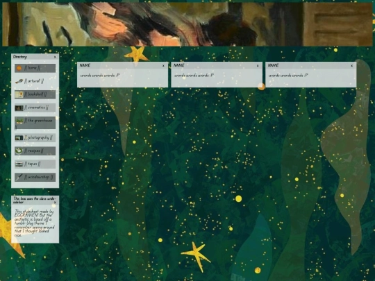 directory/artwall screenshot