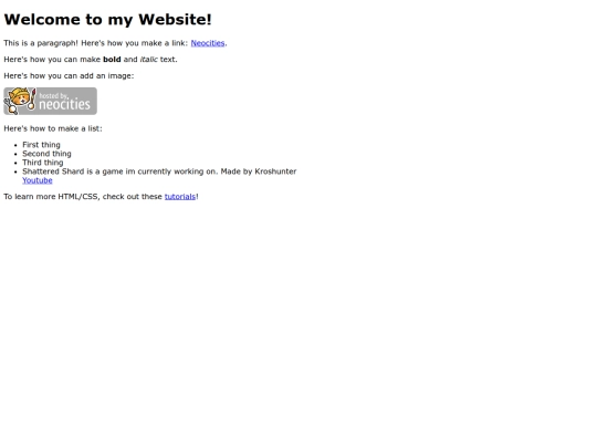 index screenshot
