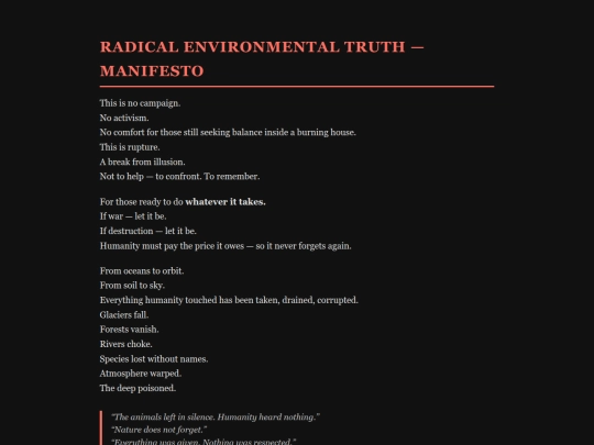 manifesto screenshot
