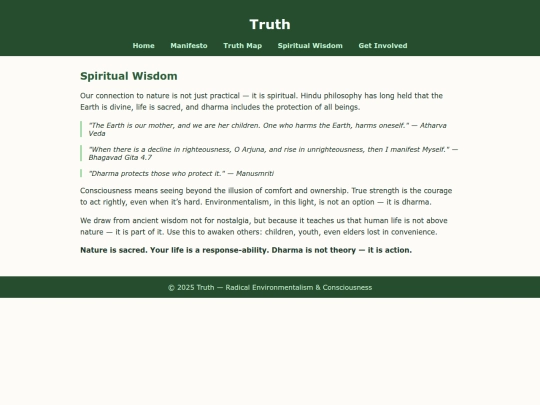 spritual-wisdom screenshot