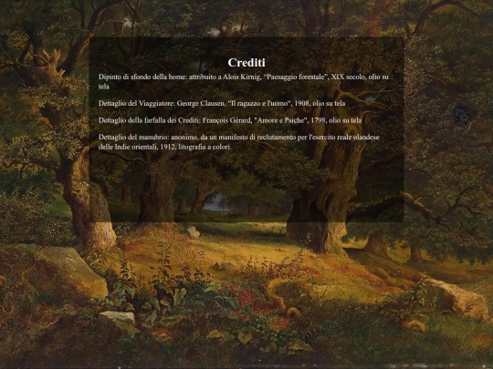 crediti screenshot