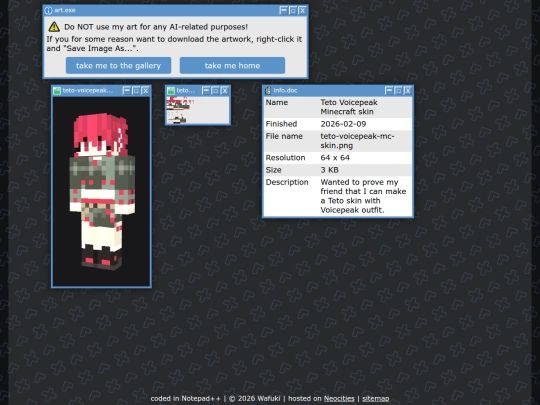 art-2026-teto-voicepeak-mc-skin screenshot
