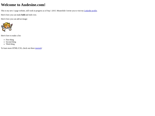 index screenshot