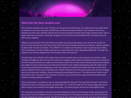 Olivia3 screenshot
