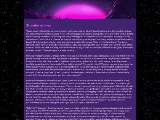 StrawberryLives screenshot