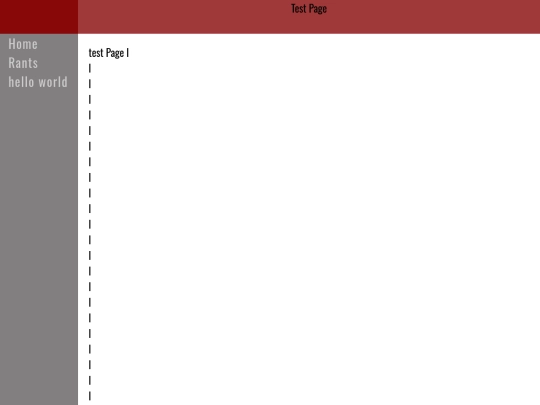 test screenshot