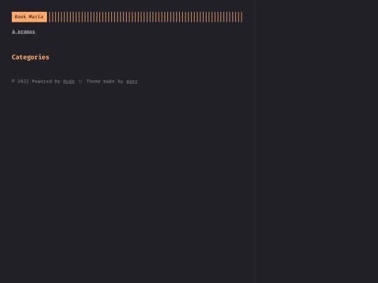 categories screenshot