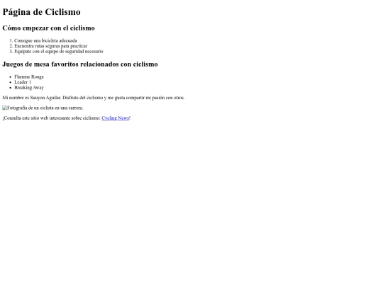 ciclismo screenshot