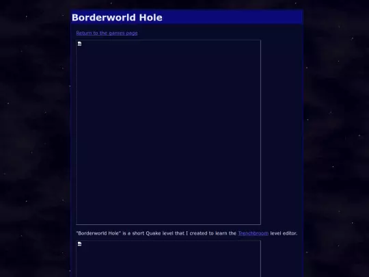 BorderworldHole screenshot