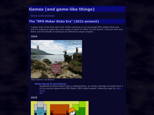 games screenshot