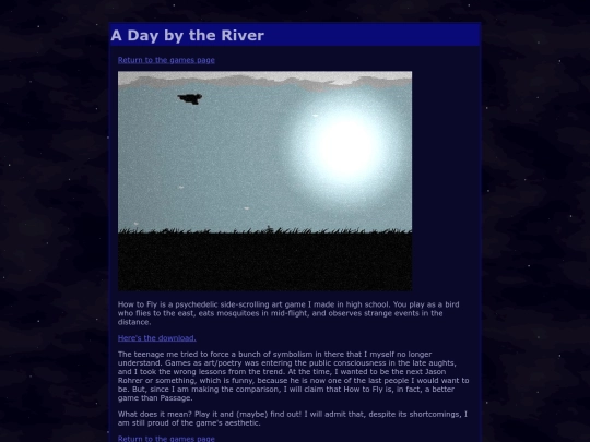 games/howToFly screenshot