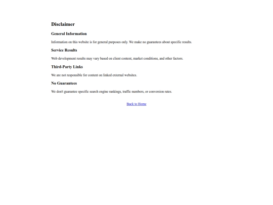 disclaimer screenshot