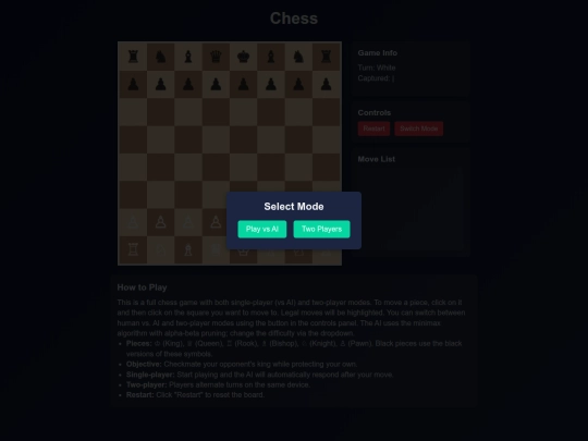 games/chess screenshot