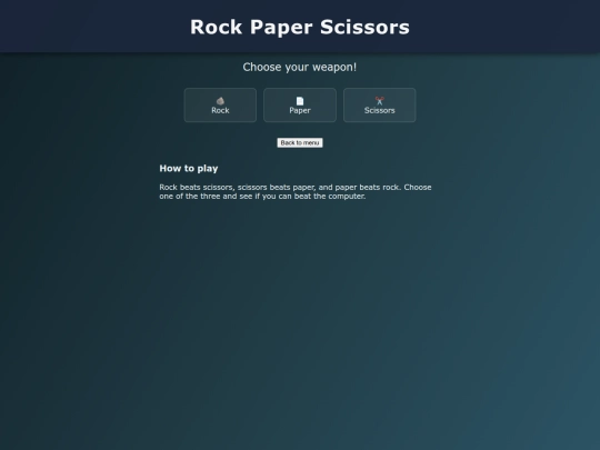 games/rps screenshot