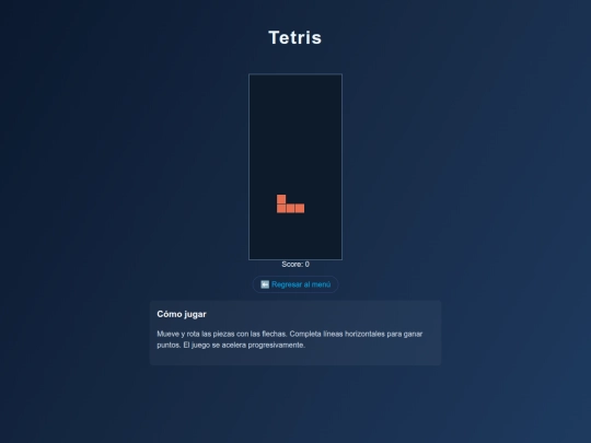 tetris screenshot