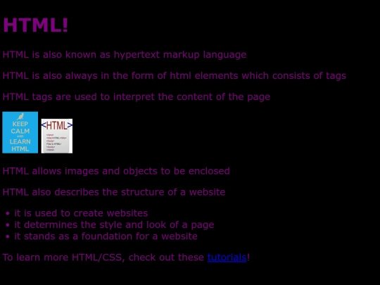HTML screenshot