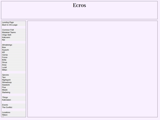 ocs/profiles/ecros screenshot