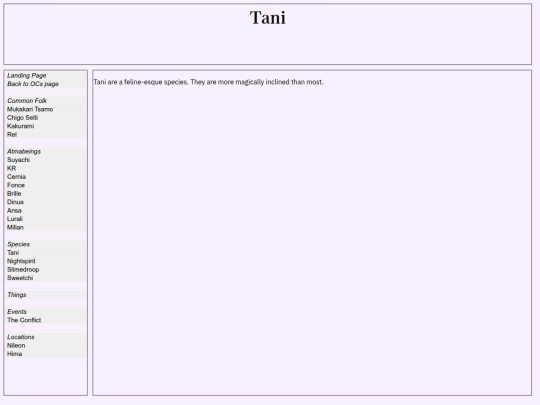 ocs/profiles/tani screenshot