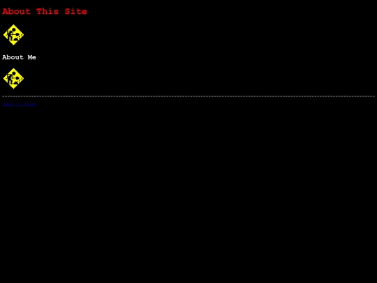aboutsite screenshot