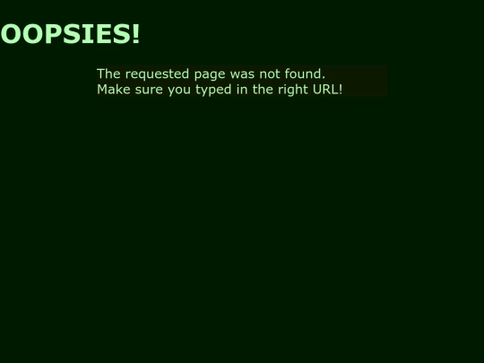 not_found screenshot