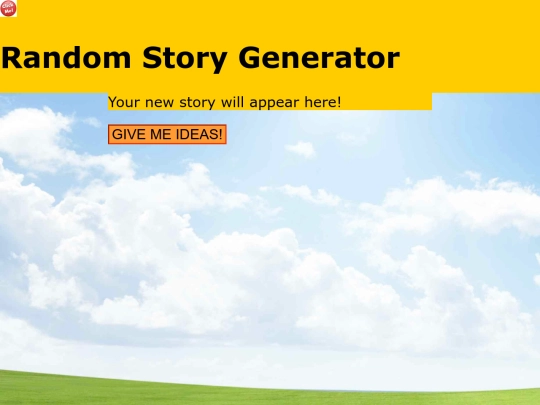 story_gen screenshot