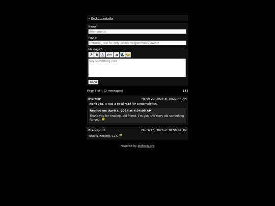 comments screenshot