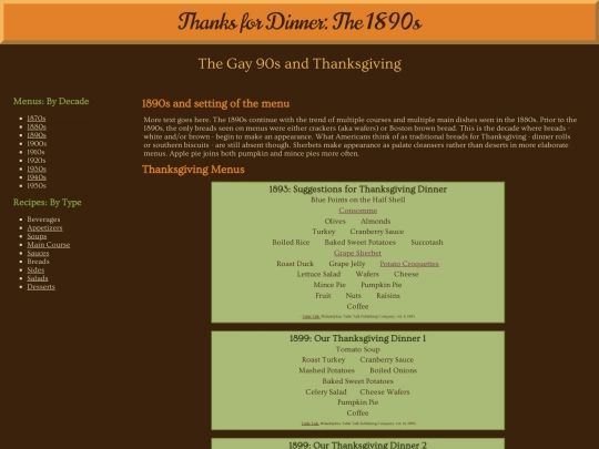 menu1890s screenshot
